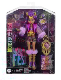 Poupee monster high monster fest clawdeen wolf - mattel - hxh80