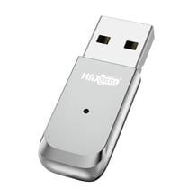 Max excell Clé USB Récepteur Bluetooth pour Ordinateur Portable ou Bureau Gris