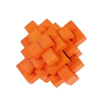 Casse-tête bambou Ananas orange