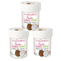 Arôme alimentaire naturel en poudre 45 g - noix de coco