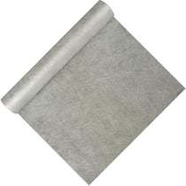 4 Chemins de Table Argent Soft Touch (4,80 m)