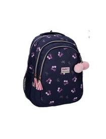 Sac à dos Mybagstory - Bleu - cerises