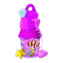 Seau de plage garni schtroumpfette 17 cm - mondo - jouets sable