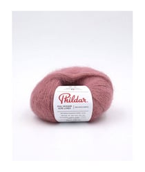 Fil exceptionnel à tricoter PHIL MOHAIR SOIE LUREX - 25GR - Phildar Vieux Rose