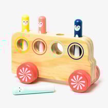 Bus en bois pop up Oxybul
