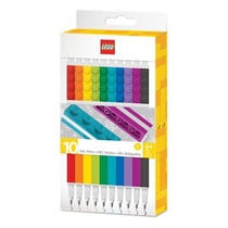LEGO - Pack 10 stylos à bille à encre gel LEGO