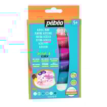 Kit découverte peinture acrylique - 6 couleurs Girly - 6 x 20 ml