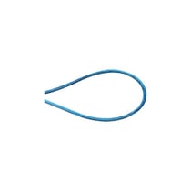 Cordon queue de souris 1,2 mm bleu acier au mètre
