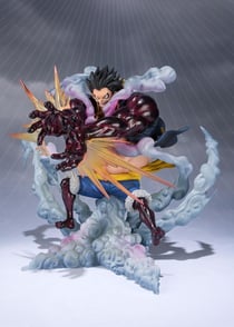 Figurine Luffy Gear 4 Leo Bazooka - 18 cm - Bandai