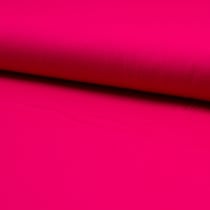 Tissu Popeline de coton unie Fuchsia