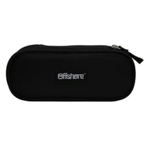 Trousse scolaire ovale Plumier Offshore Noire BAGTROTTER