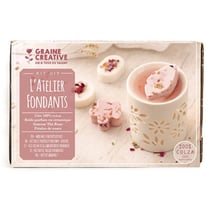 KIT DIY L'ATELIER FONDANTS A BOUGIES FLEURIES