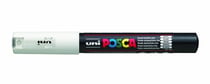 Lot de 6 Marqueurs pointe conique extra-fine POSCA PC1MC 0,7 - 1mm Blanc POSCA