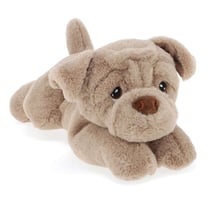 Peluche chiot Shar-Pei - Kontiki - Polyester 100 % recyclé - 22 cm