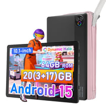 Tablette tactile KOTSREN Android 15 LCD AACFV90059 Noir 10,1 pouces