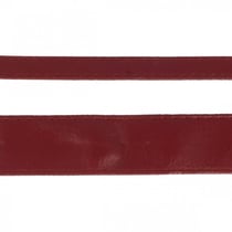 Disquette 15m sangle simili cuir Bourgogne
