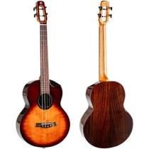 Flight Music Navigator - Ukulélé électro-acoustique - Baryton - Tobacco Burst