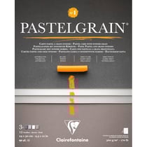 Bloc - Pour pastel - Grain intense - 24x30cm - 360g - Teintes grises - Clairefontaine - Pastelgrain n°1