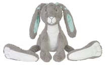 Peluche Lapin Twine gris 42 cm - Happy Horse