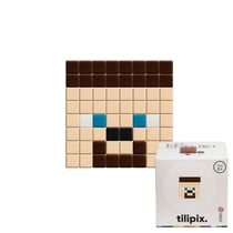 Kit mosaïque DIY pixel art - Tête carré - Classique