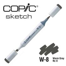 Copic - Marqueur à l'alcool Copic Sketch W8 Warm Gray No.8