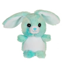 Peluche - Lapin cloudy 15 cm - bleu