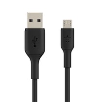 Câble USB vers Micro-USB Charge et synchro Certifié USB-IF 2 mètres Belkin Noir