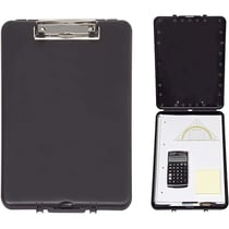 Porte Bloc A4 Avec Compartiment - Noir - Maul