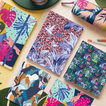 BLOC NOTES 55 FEUILLETS Jungle spirit - 10,6x15,3 cm