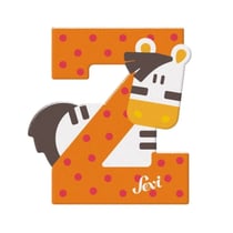 Lettre Z - Zebre - Sevi
