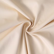 Tissu Velours milleraies Iséa uni Ivoire