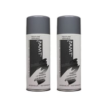 Lot 2 sprays de peinture gris ciment AMT