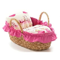 Couffin garni princesse rose poupon 36 cm - bayer chic 2000 - 23304