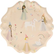 8 Assiettes Princesse Magique