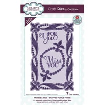 Matrices de découpe - Cadre perles - 7 dies - Creative Expressions
