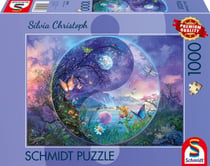 Puzzle 1000 pièces - Yin & Yang - Le Monde Fantastique des Insectes - Schmidt Spiele