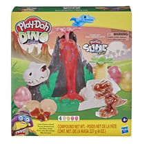 Play Doh Dino Crew L'île aux Dino avec pâte à modeler HydroGlitz