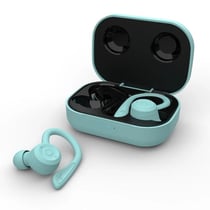 Ecouteurs Bluetooth Sport Étanches Avec Réduction De Bruit Et Basses Puissantes Bleu YONIS