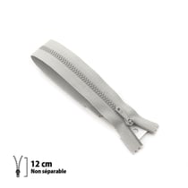 Fermeture éclair pantalon Z13 - Non séparable métallique 4mm - 12 cm