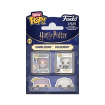 Harry Potter - Pack 2 figurines Bitty POP! Dumbledore & Voldemort 2 cm - Funko