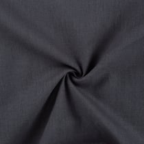 Tissu 100% Lin uni Gris ardoise