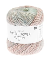 Creative Painted Power Cotton DK 100g de Rico Design : Couleurs vibrantes et douceur naturelle 08 Earthy Rainbow