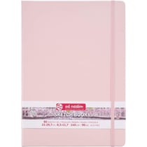 Carnet à croquis / Sketch Book - format A4 (21x29,7cm) - 80 feuilles - 140g - rose - Royal Talens