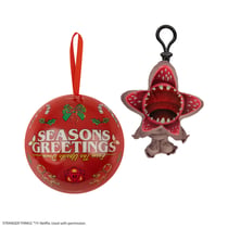 Capsule de Noël Porte-clés Peluche Demogorgon - Stranger Things