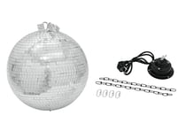 EUROLITE Boule à facettes 40cm avec moteur md-1515