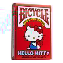 Jeu de54 cartes Bicycle Hello Kitty