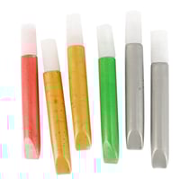 Stylo peinture 3D couleurs Métallisé 6 pièces