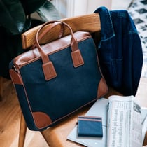 TROUSSE MINI RONDE - CUIR S1829 - 17x3,5 cm