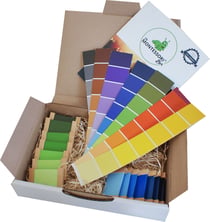 Nuances de couleurs Montessori