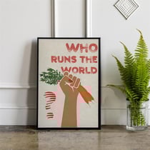 Poster - Who runs the world